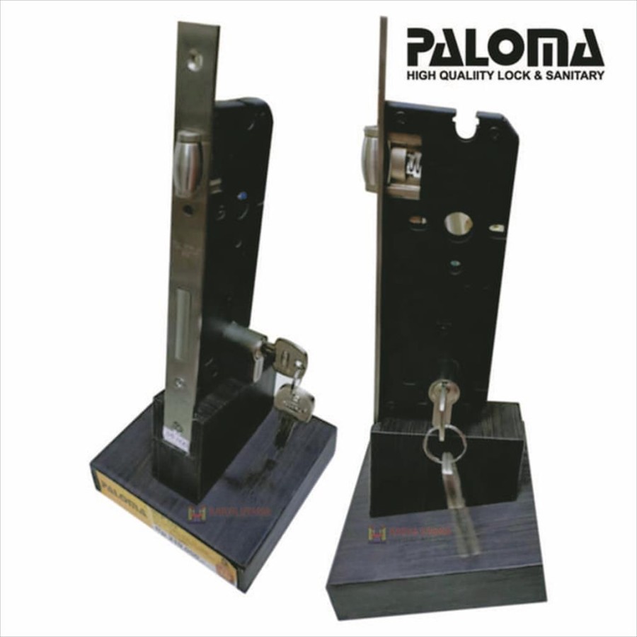 PALOMA MLP122 MORTISE LOCK STD ROLLER 40MM SSS