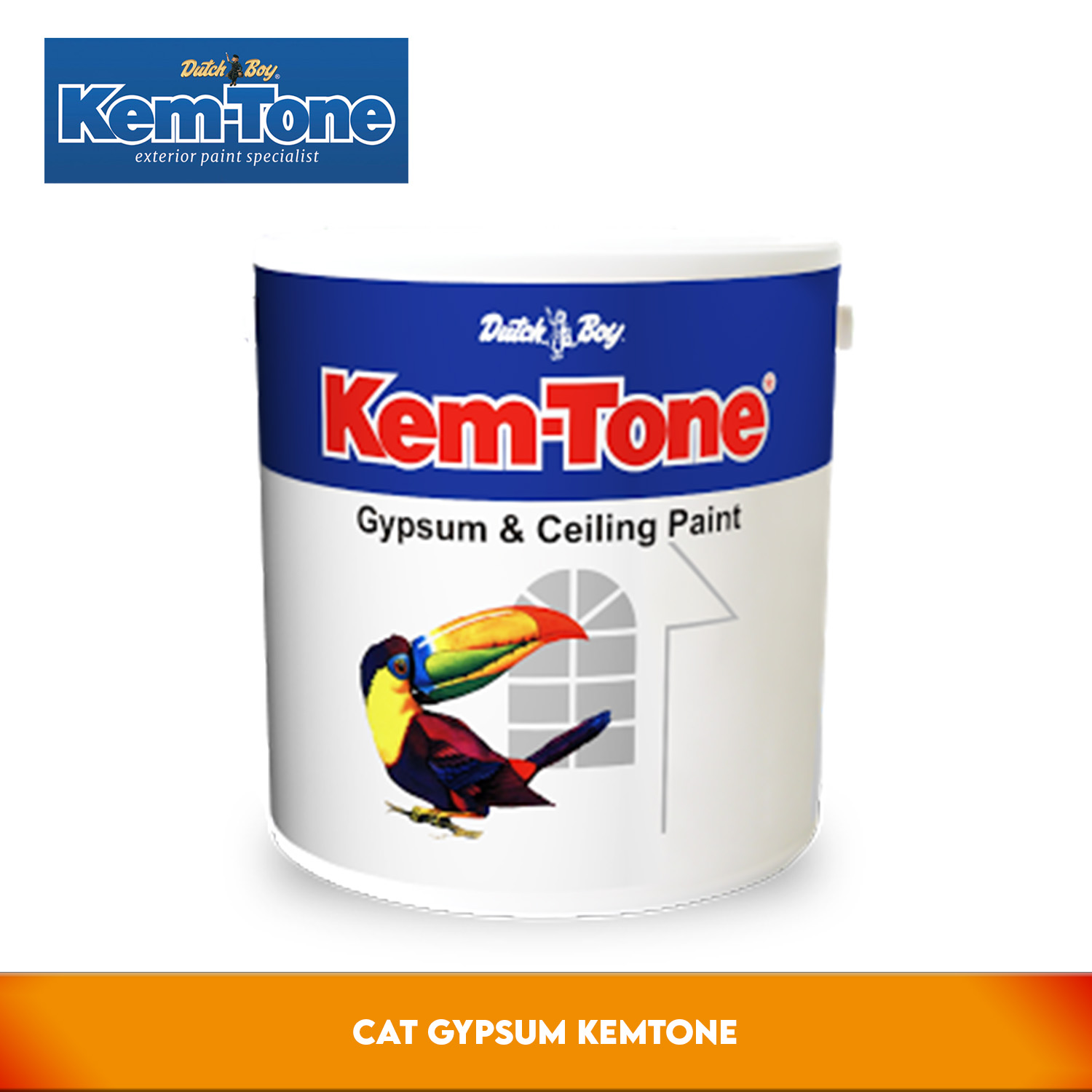 Kemtone Cat Gypsum 5Kg - Cat Plafon Interior
