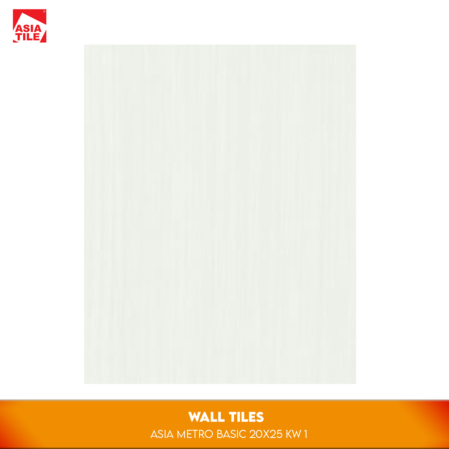 Asia Tile Metro Basic 20X25 KW1 - Keramik Dinding
