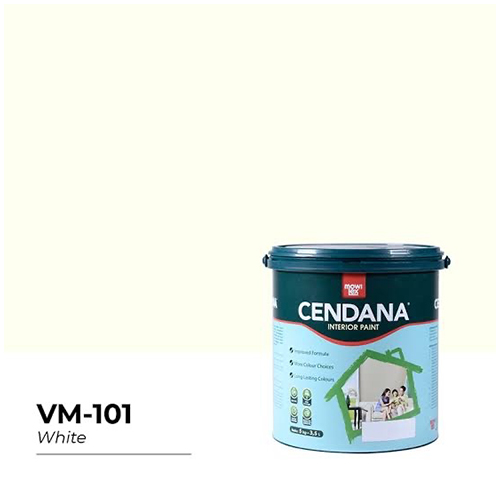 Mowilex Cat Cendana 101 White 5kg - Interior Paint