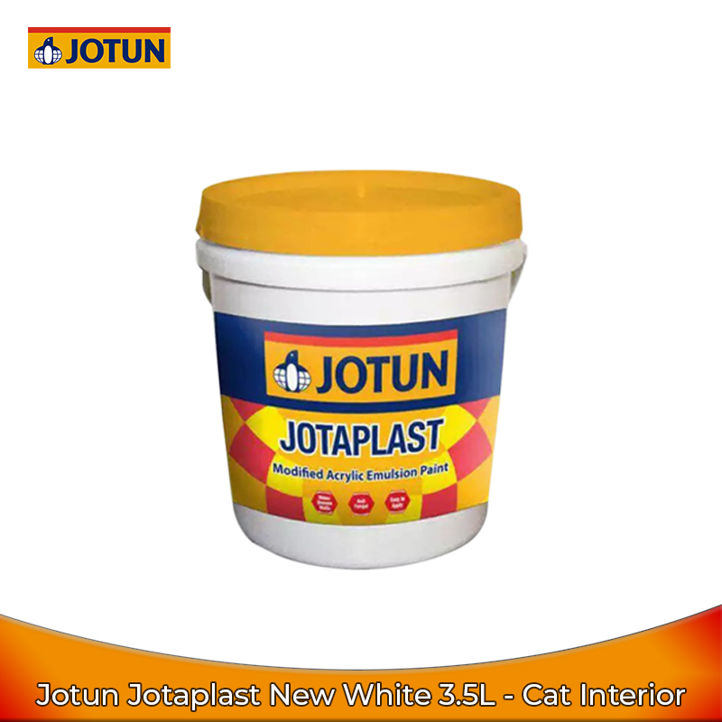Jotun Jotaplast New White 3.5L - Cat Tembok Interior