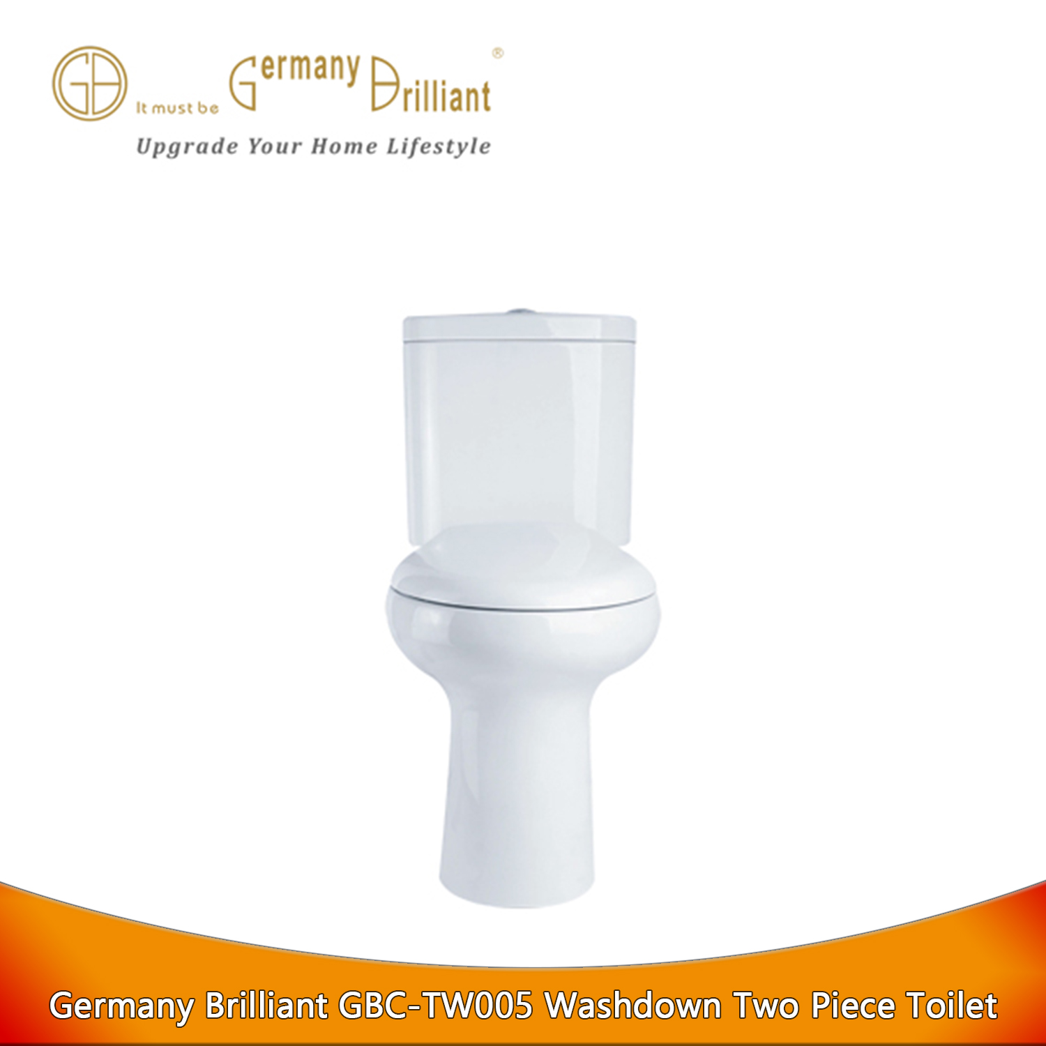 GBC-TW005 Washdown Two Piece Toilet - Kloset Duduk