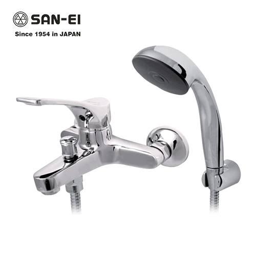 San-Ei SK27351-CH Bath Mixer Shower Set - Kran Air Mandi