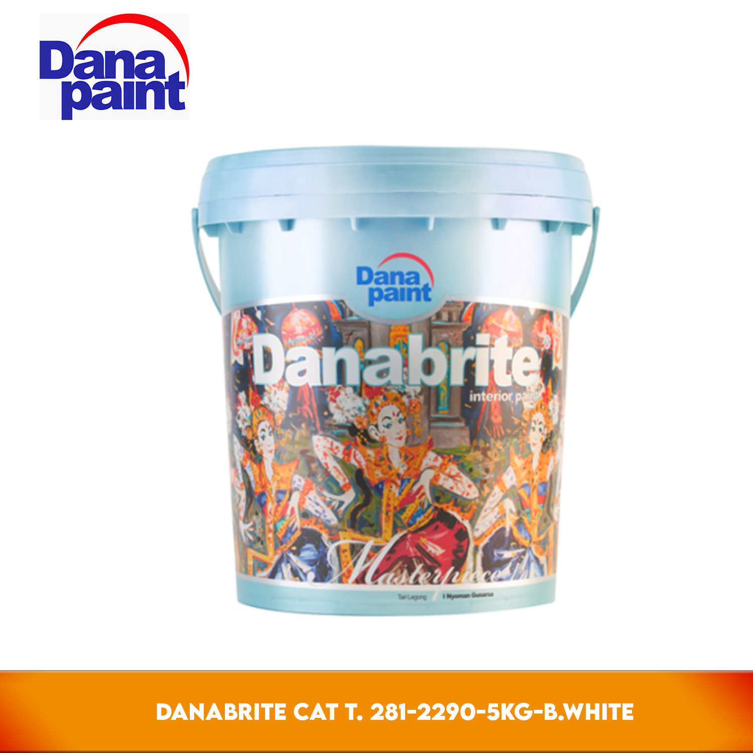 Danabrite Cat Tembok White 5kg Dana Paint