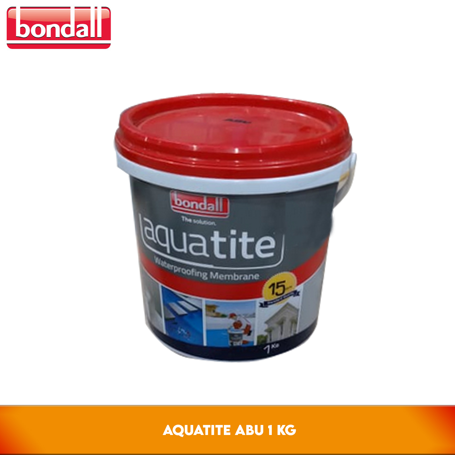 Bondall Aquatite Cat Pelapis Anti Bocor - Grey 1 Kg