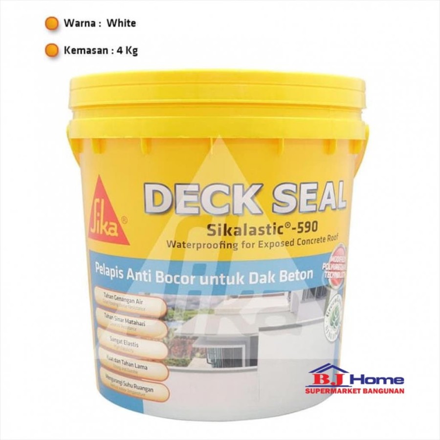 Sika Deck Seal 590 / Sikalastic 590 White 4 KG