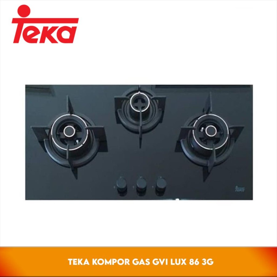 TEKA Kompor Gas Tanam GVI Lux 86 3G - Built In Hob