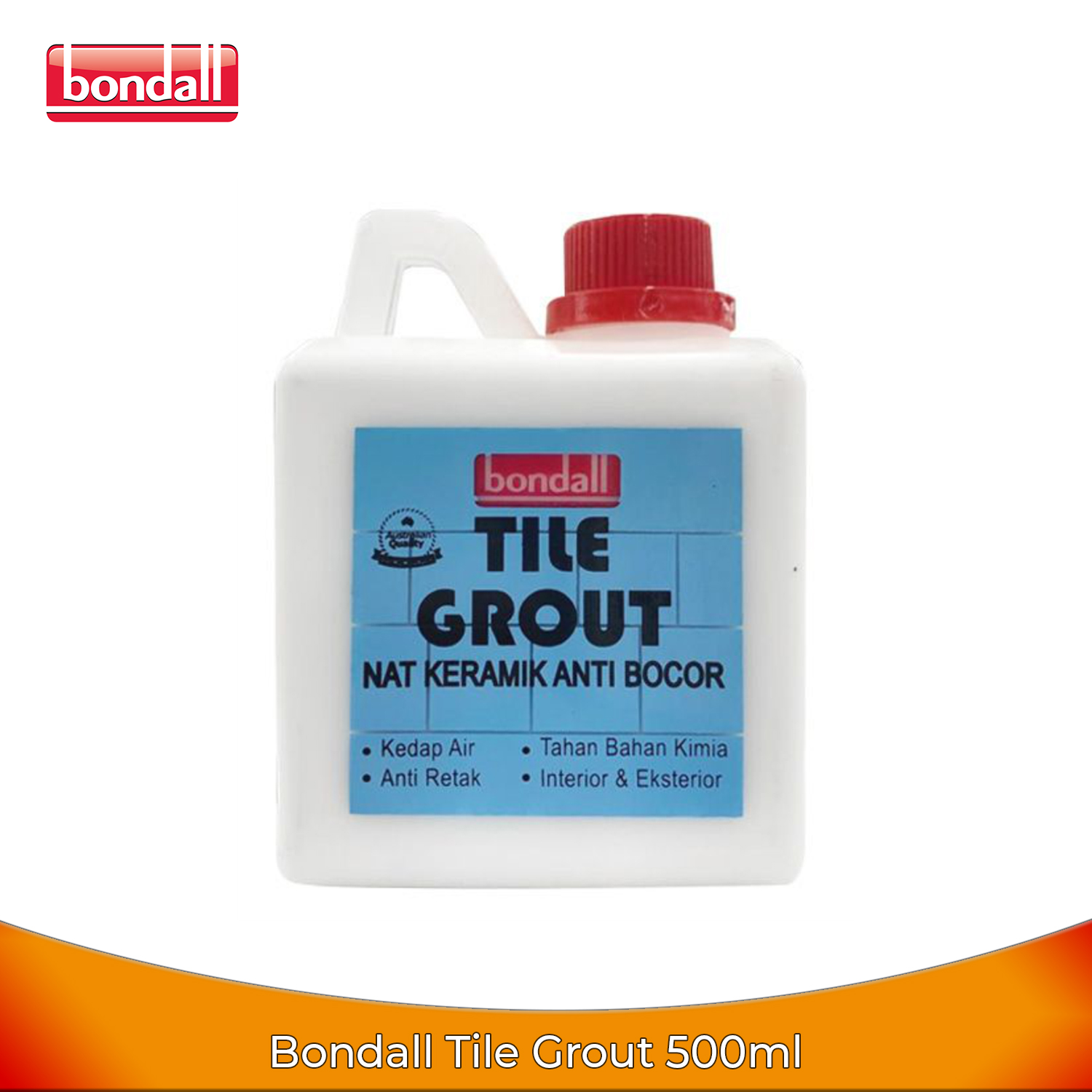 Bondall Liquid Tile Grout 500 Ml - Campuran Nat Keramik