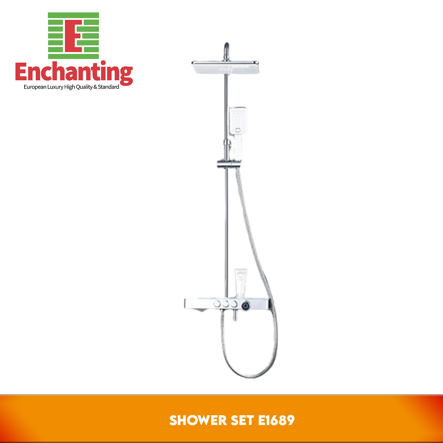 Enchanting E1689 - Big Shower   Mixer - Shower Tiang