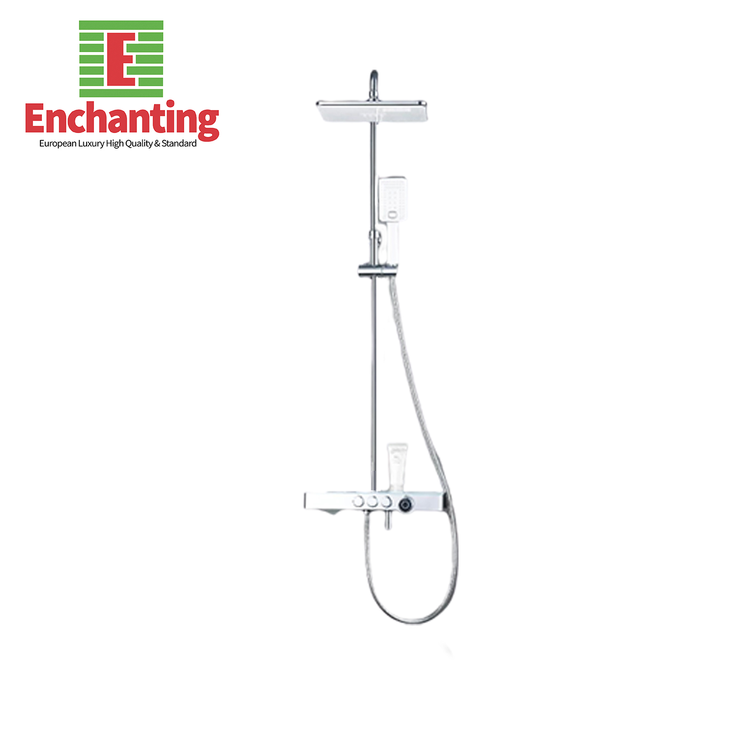 Enchanting E1689 - Big Shower   Mixer - Shower Tiang