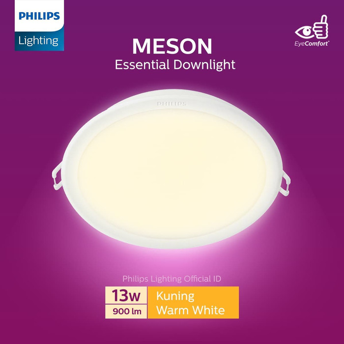  BUY 2 GET 1 Philips 59464 Meson 13w WH Recessed - Lampu LED Putih