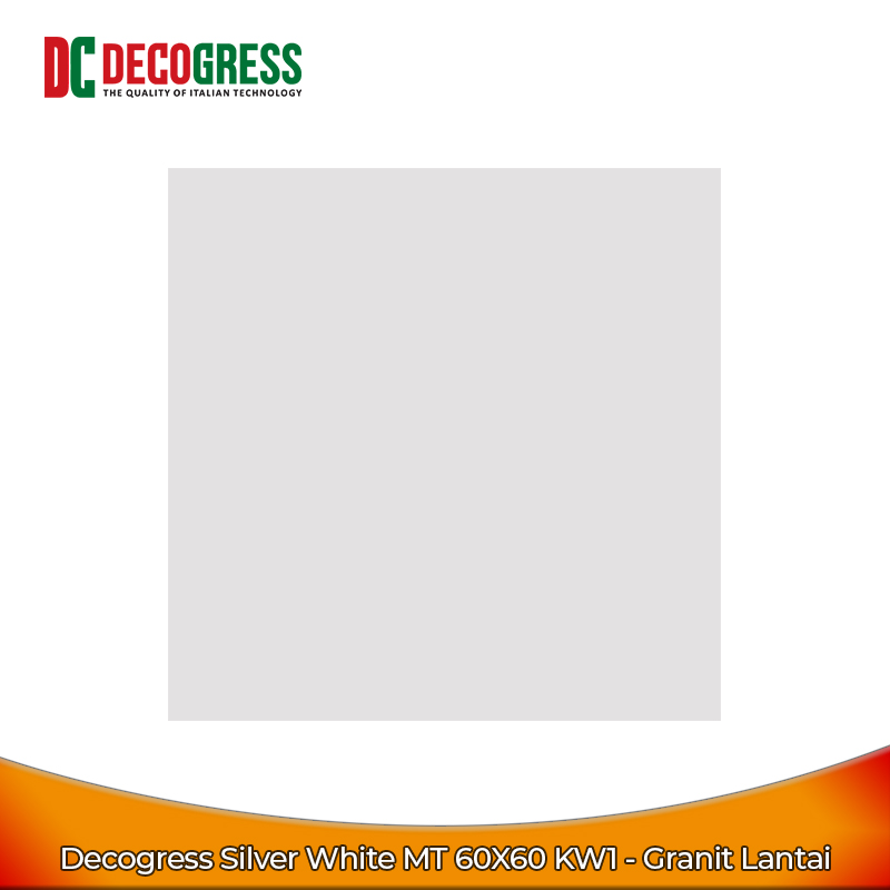 Decogress Silver White MT 60X60 KW1 - Granit Lantai