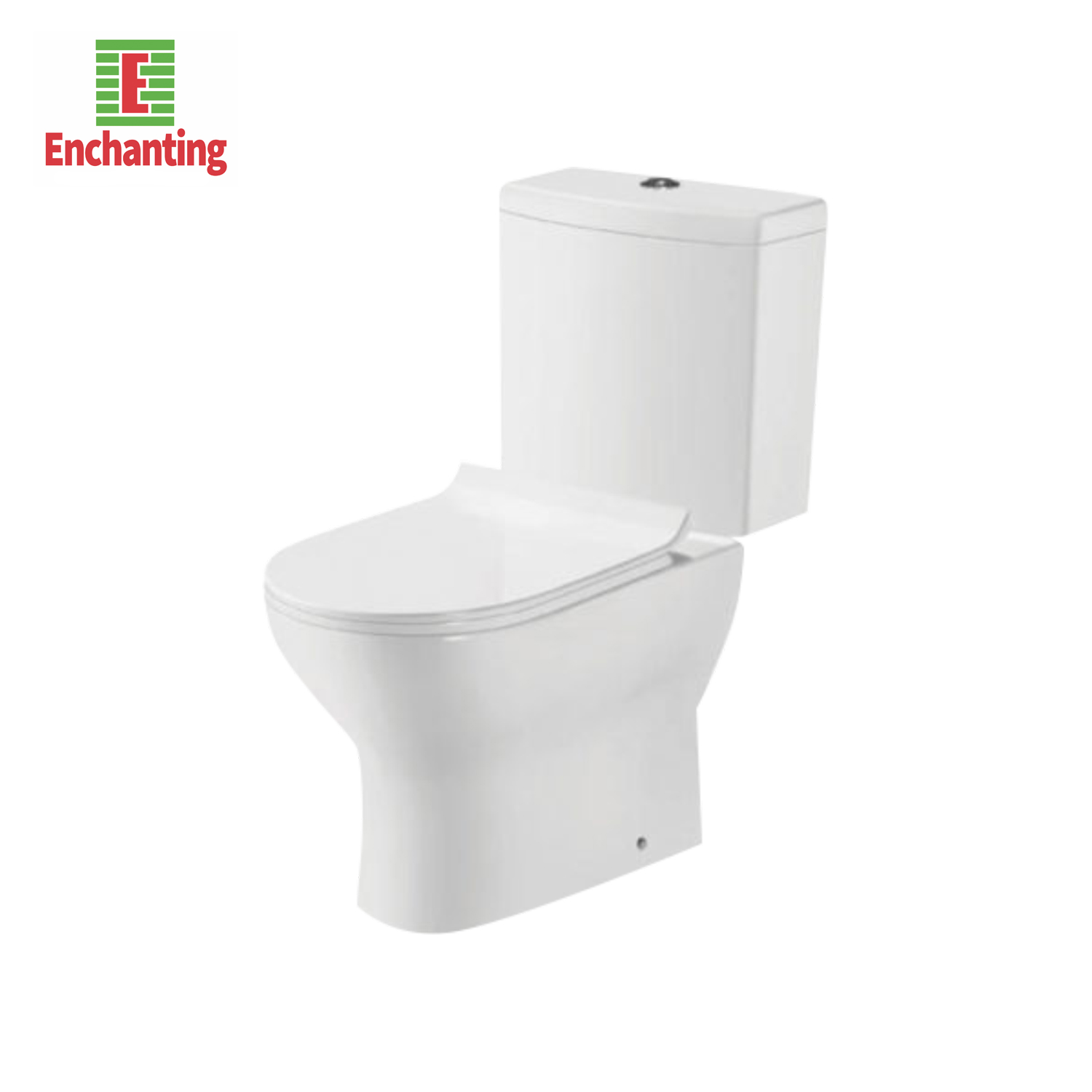 Enchanting E1350 Eco Washer Two Piece Toilet - Closet Duduk