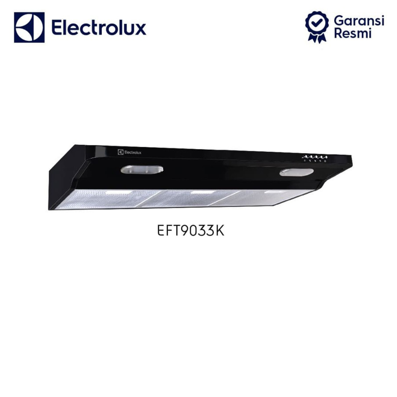 Electrolux EFT9033K Black Cooker Hood 90cm Slim - Penghisap Asap Dapur