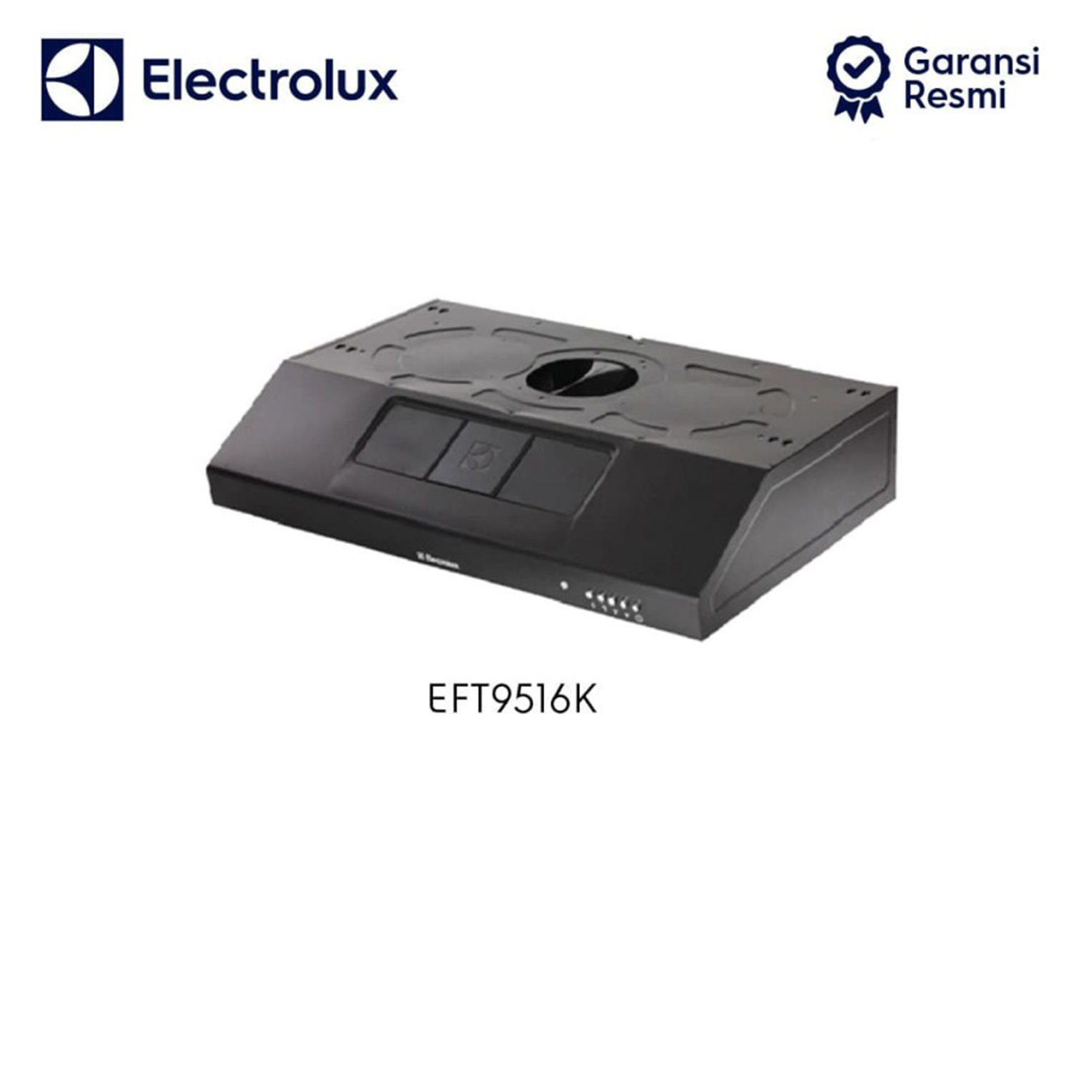 Electrolux EFT9516X Black Cooker Hood 90cm Slim - Penghisap Asap Dapur