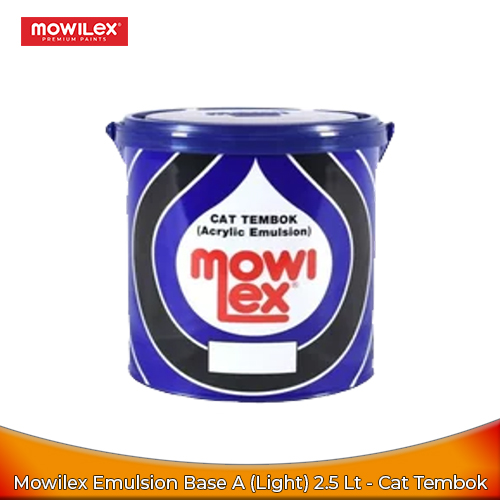 Mowilex Emulsion Base A (Light) 2.5L - Cat Tembok Mixing