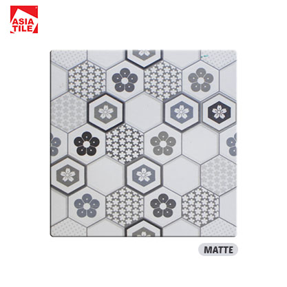 Asia Tile Ruby Grey 25X25 KW1 - Keramik Lantai