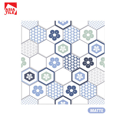 Asia Tile Ruby Blue 25X25 KW1 - Keramik Lantai