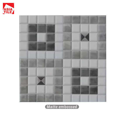 Asia Tile Riviera Grey 25X25 KW1 - Keramik Lantai