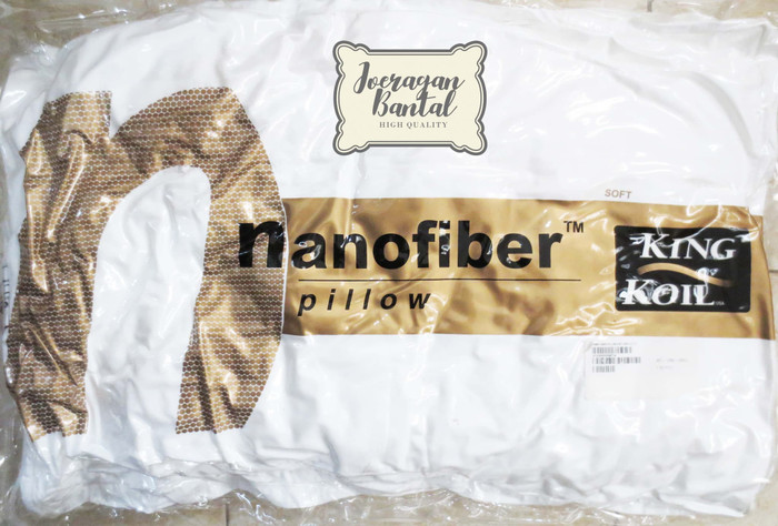 Bantal King Koil Nano Fiber Pillow Soft 48x73