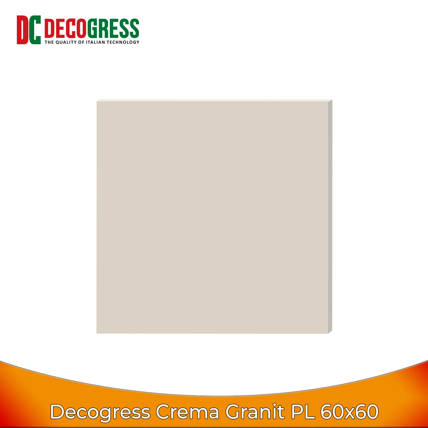 Decogress Crema PL 60X60 - Lantai Granit