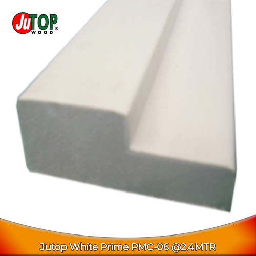 Jutop White Prime PMC-06 Lis Dinding Kayu 16x47mm