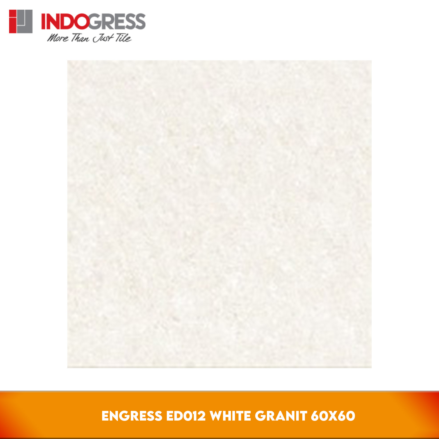 Engress ED012 White Granite 60X60 - Granit Lantai