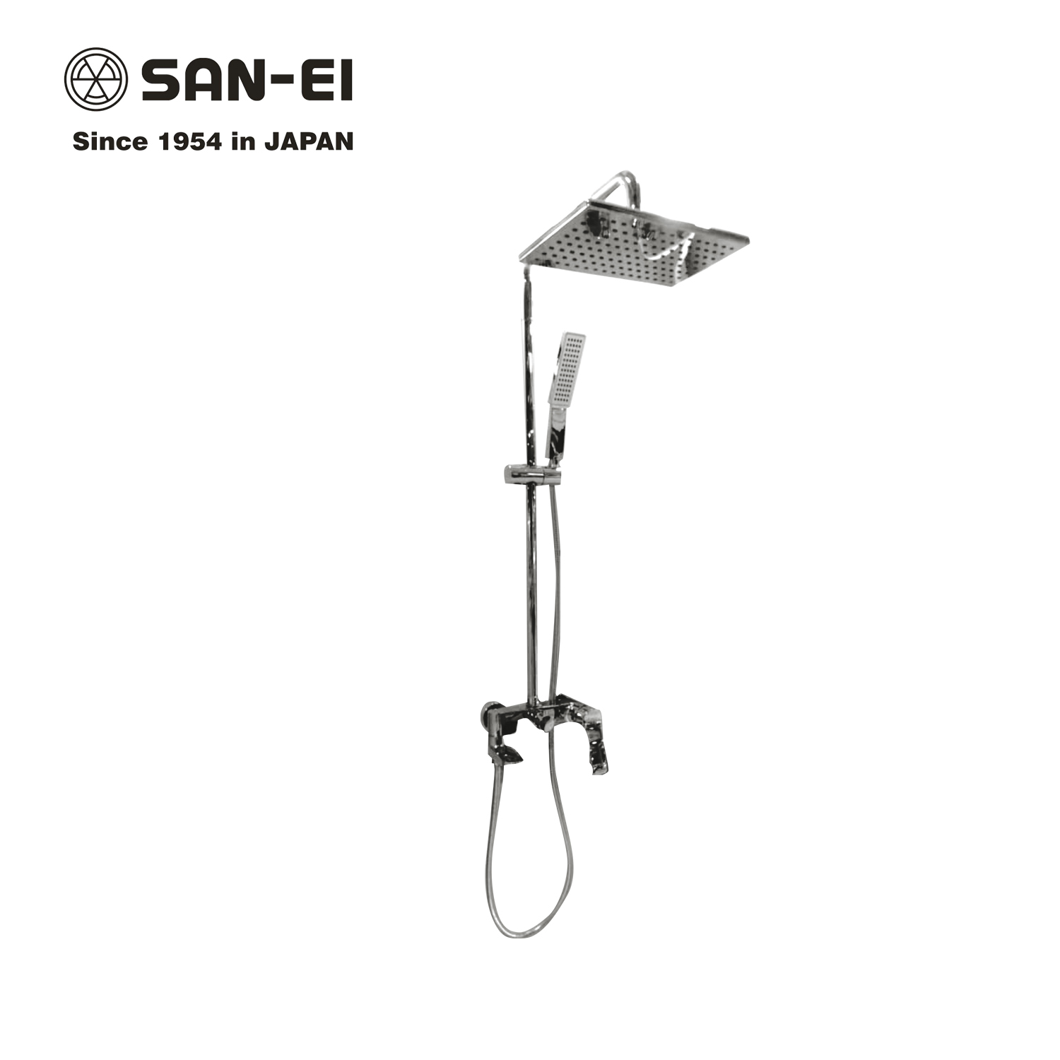 San-ei W8600-S Shower Column Set - Tiang