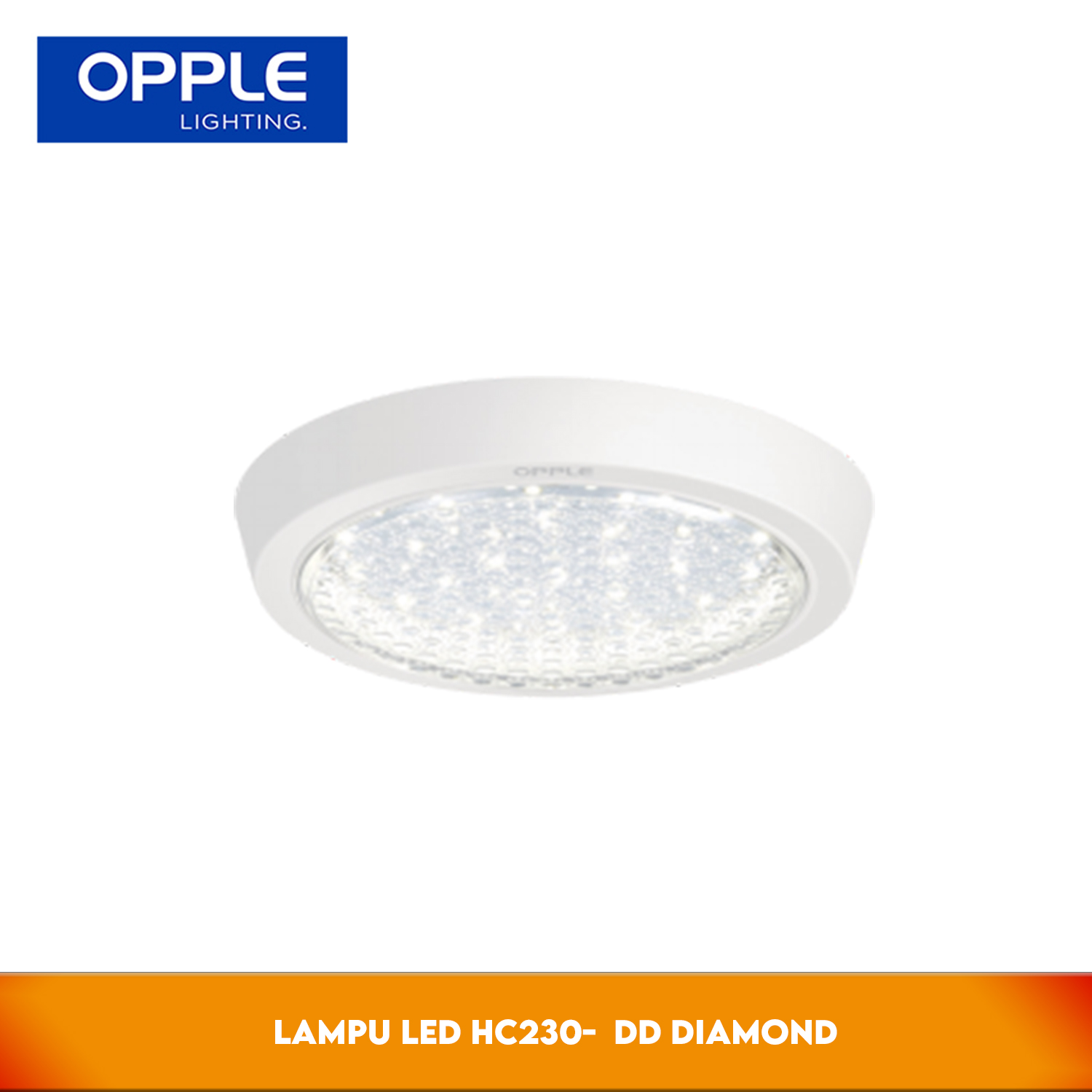 Opple Led HC-230 DO.2 Diamond  5700k RF - Lampu LED 
