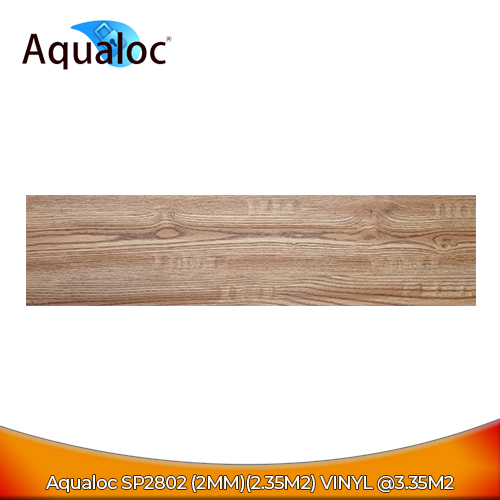 Aqualoc Vinyl Plank SP2802 1219X228.6X2MM - Lantai Kayu