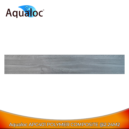 Aqualoc Vinyl Click APC401 1220X183X5MM - Lantai Kayu