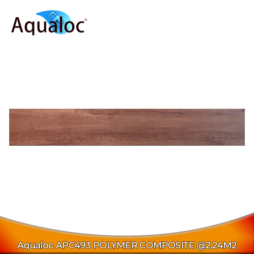 Aqualoc Vinyl Click APC493 1220X183X5MM - Lantai Kayu 