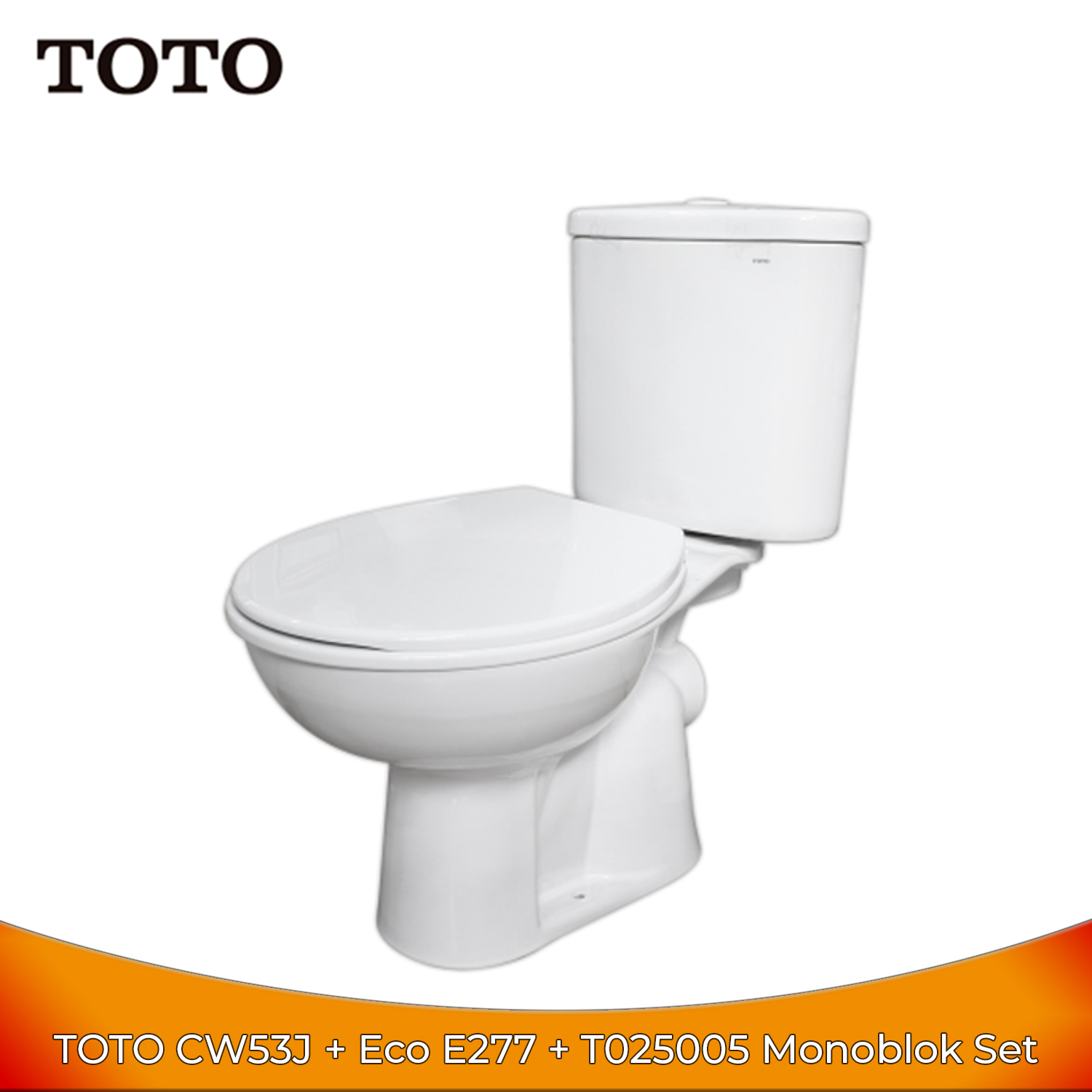 Toto CW53J Monoblok Toilet Set - Kloset Duduk