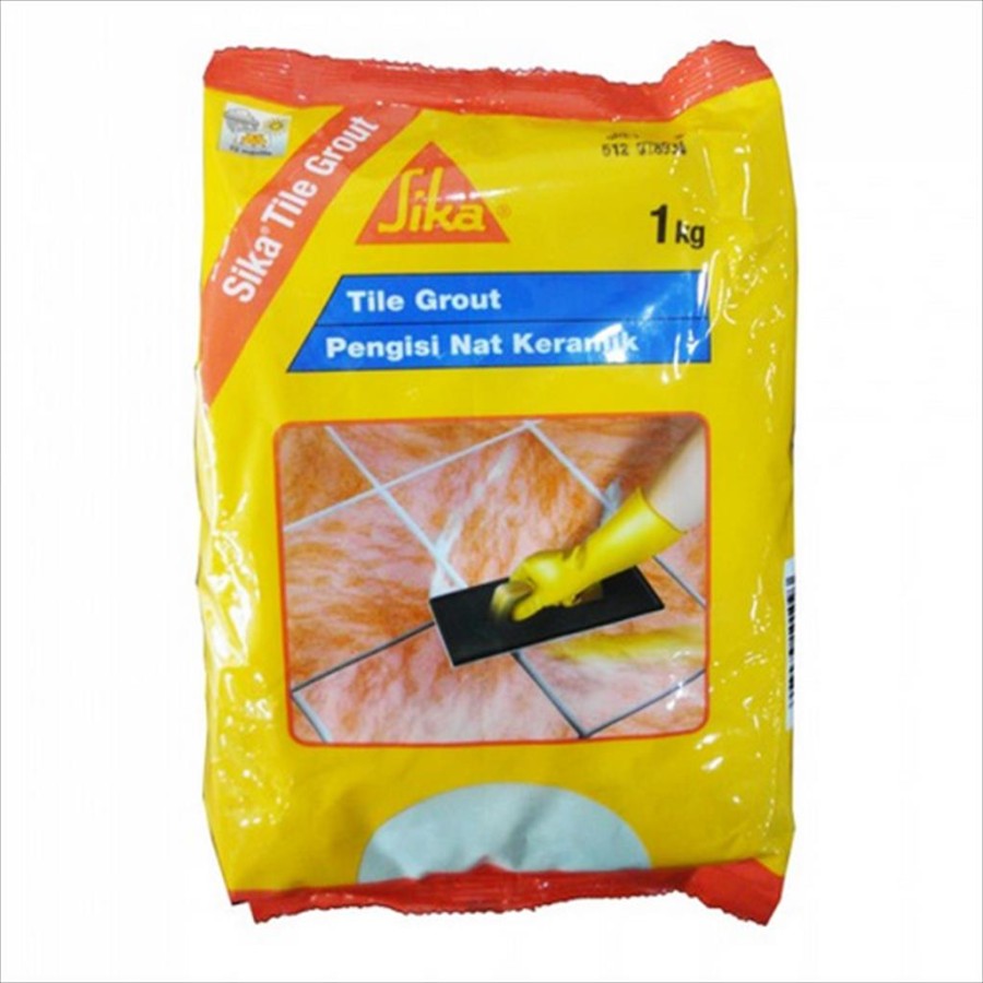 sika tile grout 1 kg grey 
