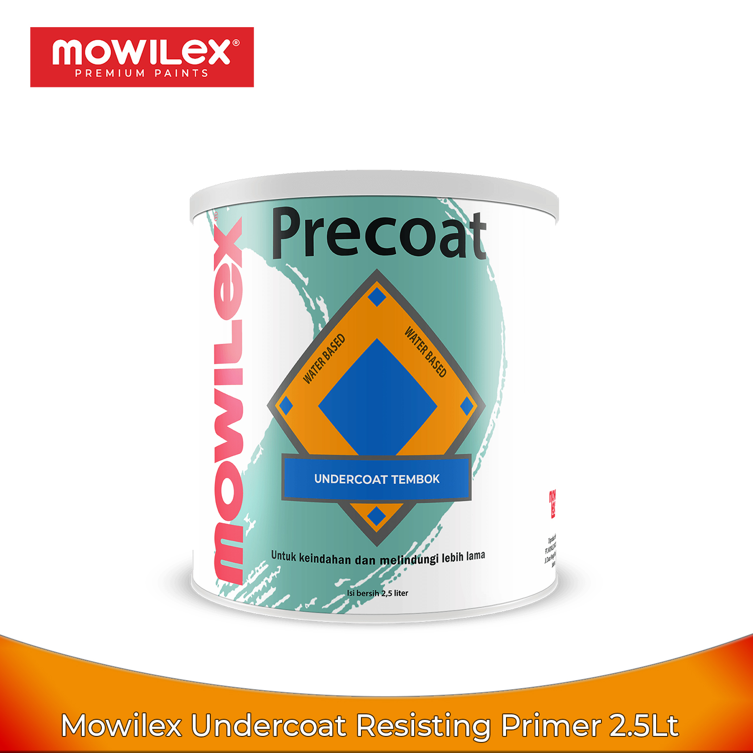 Mowilex Undercoat Resisting Primer 2.5Lt - Cat Dasar Tembok
