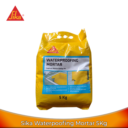 Sika Waterproofing Mortar 5kg - Semen Pelapis Kedap Air