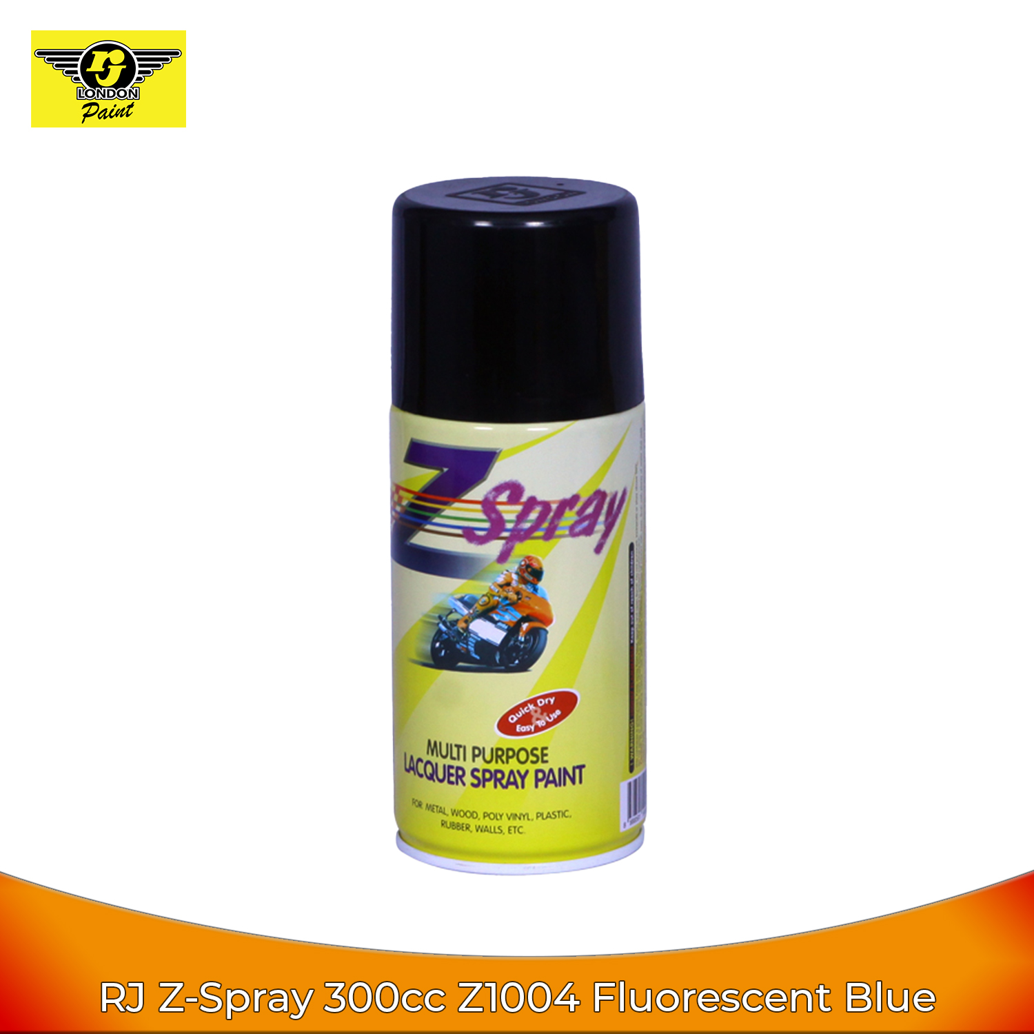 RJ London Cat Semprot Z-Spray Fluorescent 300CC 1004BLUE - Pylox