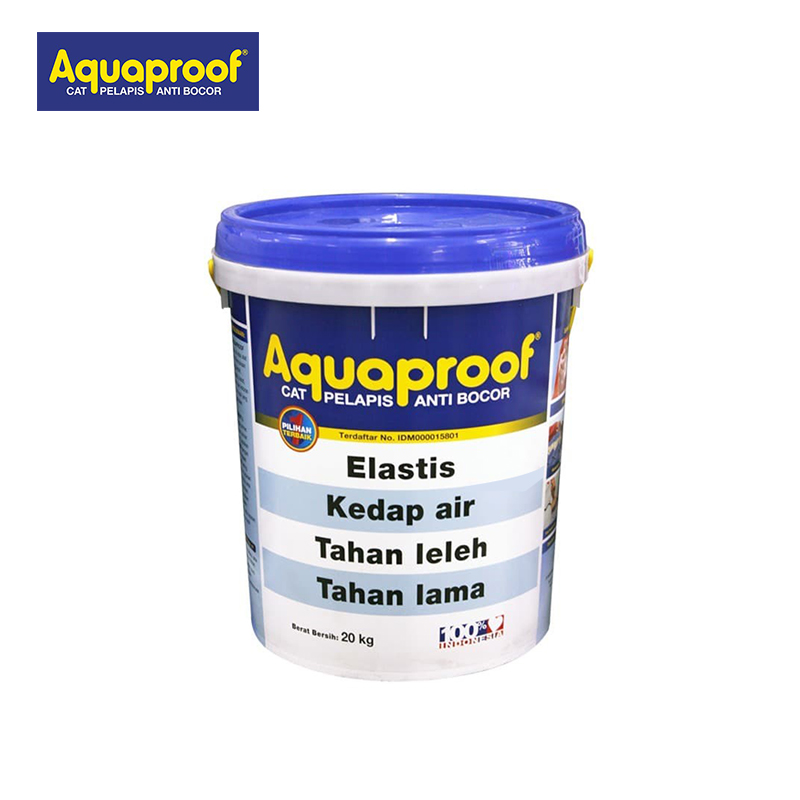 Aquaproof Waterproofing Brown 20kg - Cat Pelapis Anti Bocor